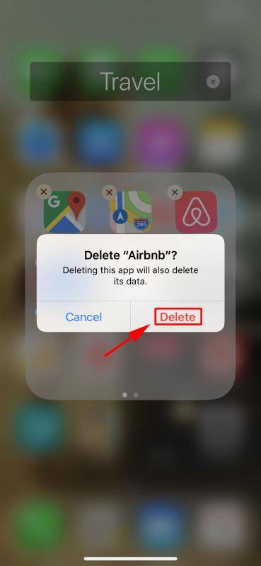 delete apps