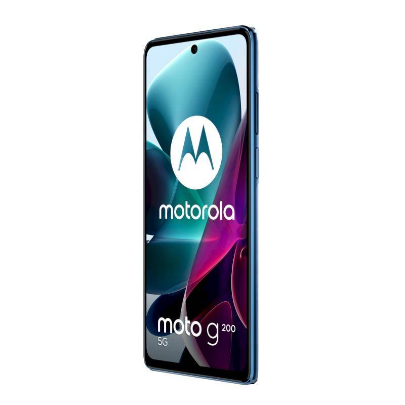 Motorola Moto G200 front and side