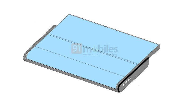 Samsung Patent foldable and slidable smartphone