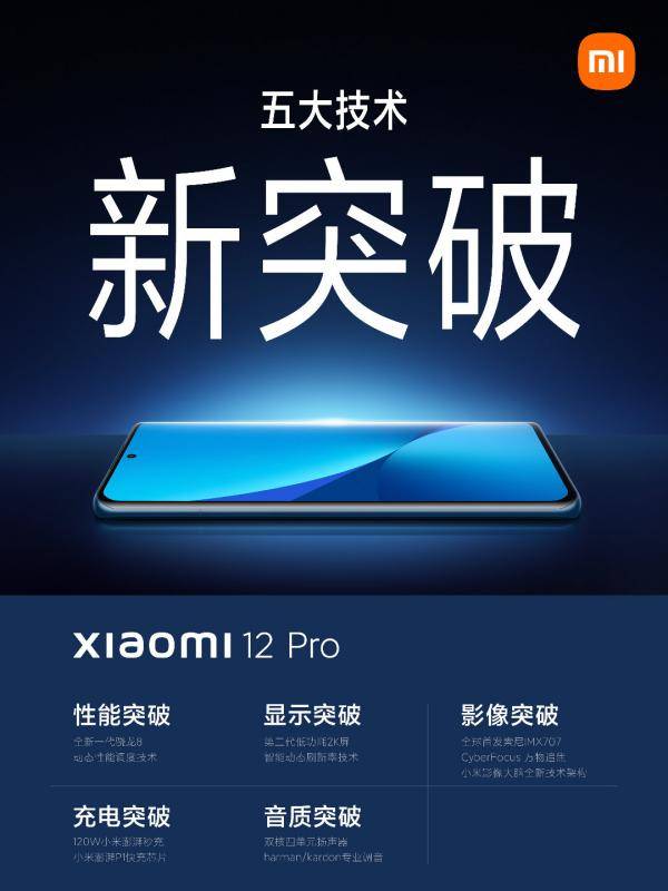 Xiaomi 12 Pro details