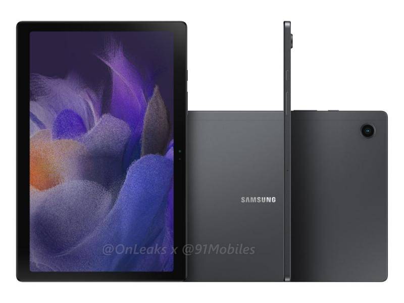 Samsung Galaxy Tab A8 renders 3
