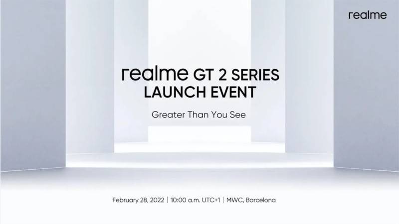realme GT 2 series global launch happens February 28 at MWC 2022 - Pocketnow