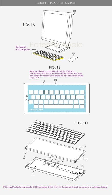 Magic Keyboard Mac Patent 1