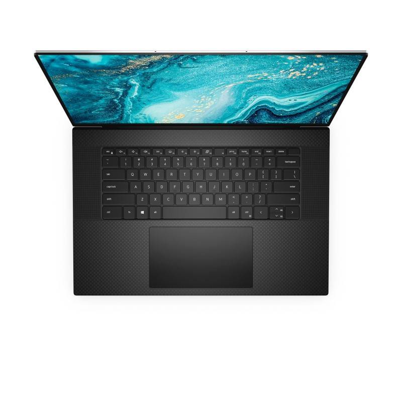 Dell XPS 17 top down