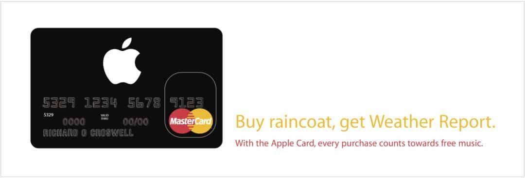 iTunes credit card