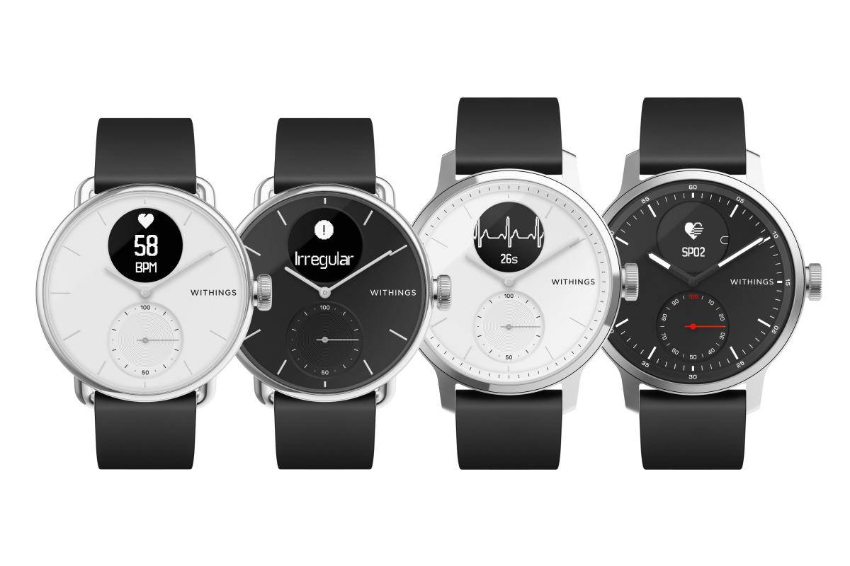 Withings ScanWatch designs
