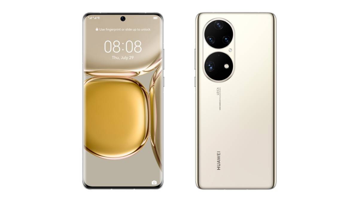 HUAWEI P50 Pro front and back