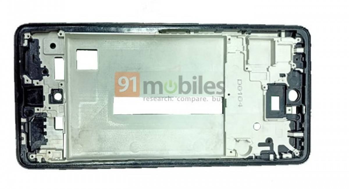 Samsung Galaxy A53 back panel leak
