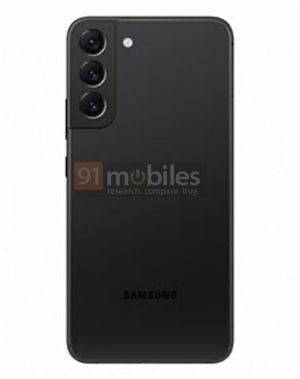 Samsung Galaxy S22 Plus back renders