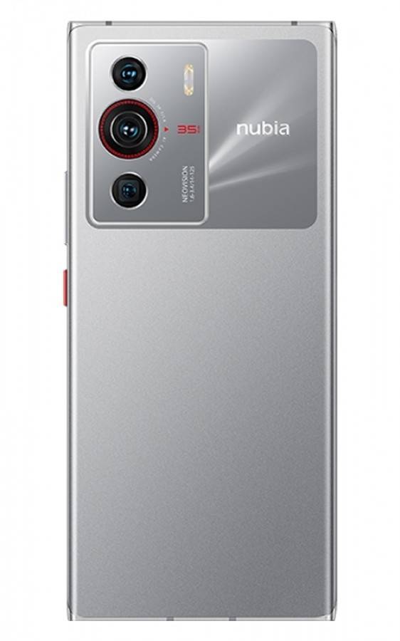 nubia Z40 Pro back in silver
