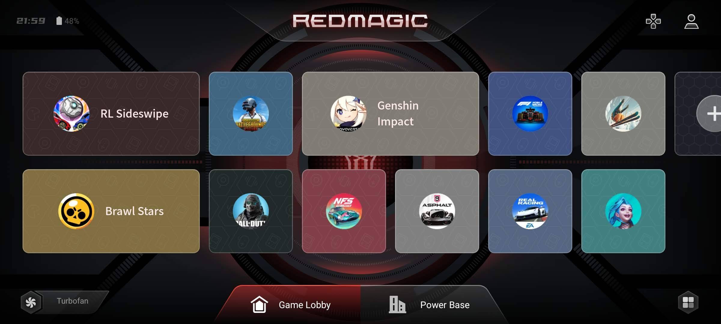 nubia REDMAGIC 7 Pro using Game Space