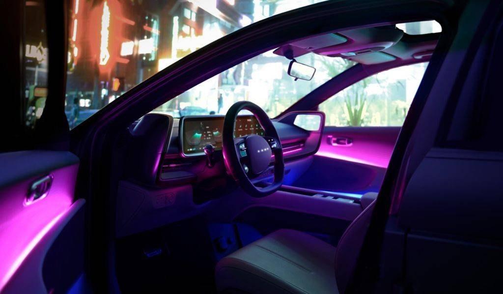 Interior del Hyundai Ioniq 6