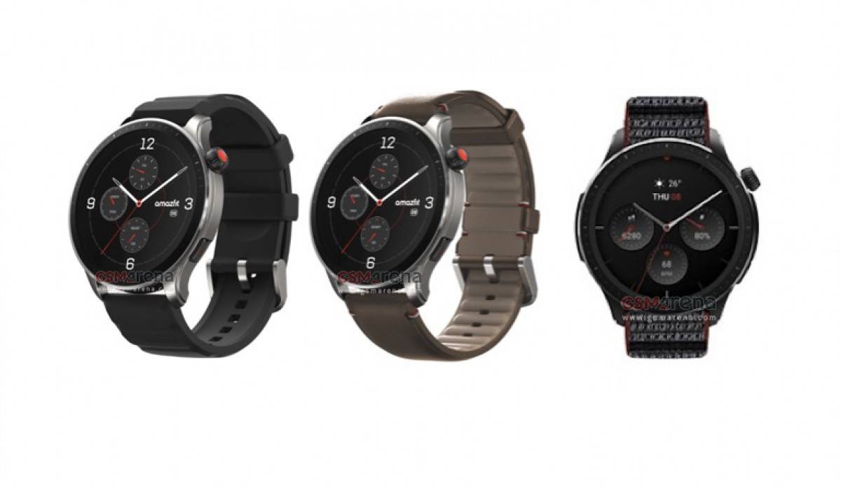 Amazfit GTR 4 watch strap options