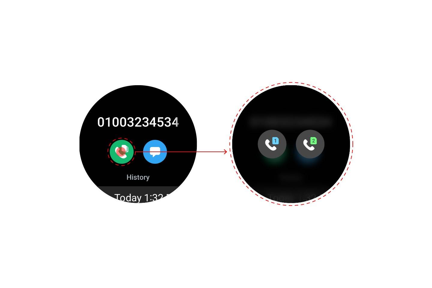 One UI Watch 4.5 dual sim support