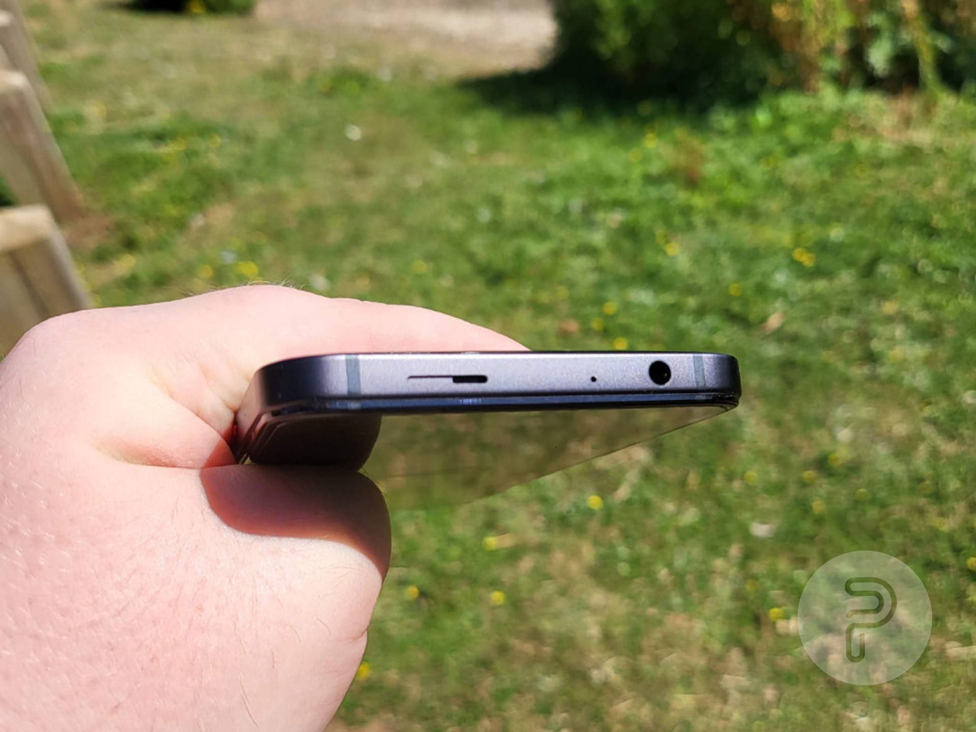 nubia REDMAGIC 7S Pro top of the device showing the 3.5mm headphone jack
