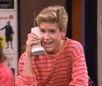 Old cell phone on Saved by the Bell