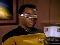 Geordi only wears these because he has to.