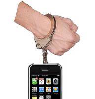 phone hand cuff