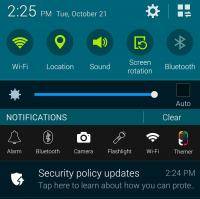 Samsung Security Policy