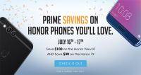 Honor View10 and Honor 7X Amazon Prime Day