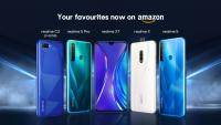 Realme smartphones available on Amazon.in