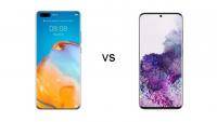 Both companies announced three phones and its time to compare the youngest of the three phones from both companies. Here's a HUAWEI P40 vs Samsung Galaxy S20: Specs comparison