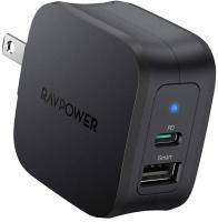 Ravpower 30W dual port charger for iPhone 12 series