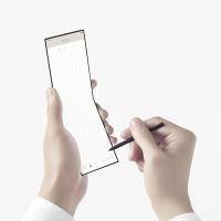 Oppo triple-folding slide phone screen with stylus