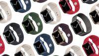 Apple Watch 7 in various colors