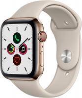 Apple Watch Series 5 44MM LTE Gold Stainless Steel and Stone Sport Band