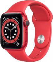 Apple Watch Series 6 40mm in RED GPS-only product box image