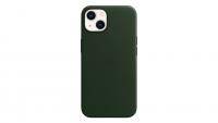 iPhone 13 Leather Case in Green