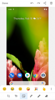 Android 12 home screen