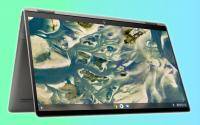 HP Chromebook x360 14c flip view