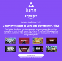 Amazon Luna+ Early Prime Access