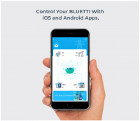 BLUETTI smartphone app for iOS and Android