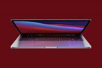 Macbook Pro dark red