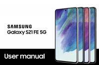 Samsung Galaxy S21 FE user manual leak