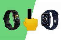 fitbit middle finger apple watch ios