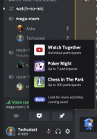 Discord activity selection for Watch Together