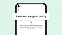 whatsapp end to end encrypted cloud backups