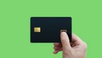 Tarjeta de crédito y débito para pago con huella dactilar de Samsung