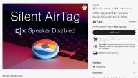 silent airtags on eBay and Etsy