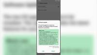 LG Velvet Android 12 update OTA notification