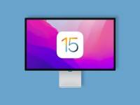 Apple Studio Display iOS 15