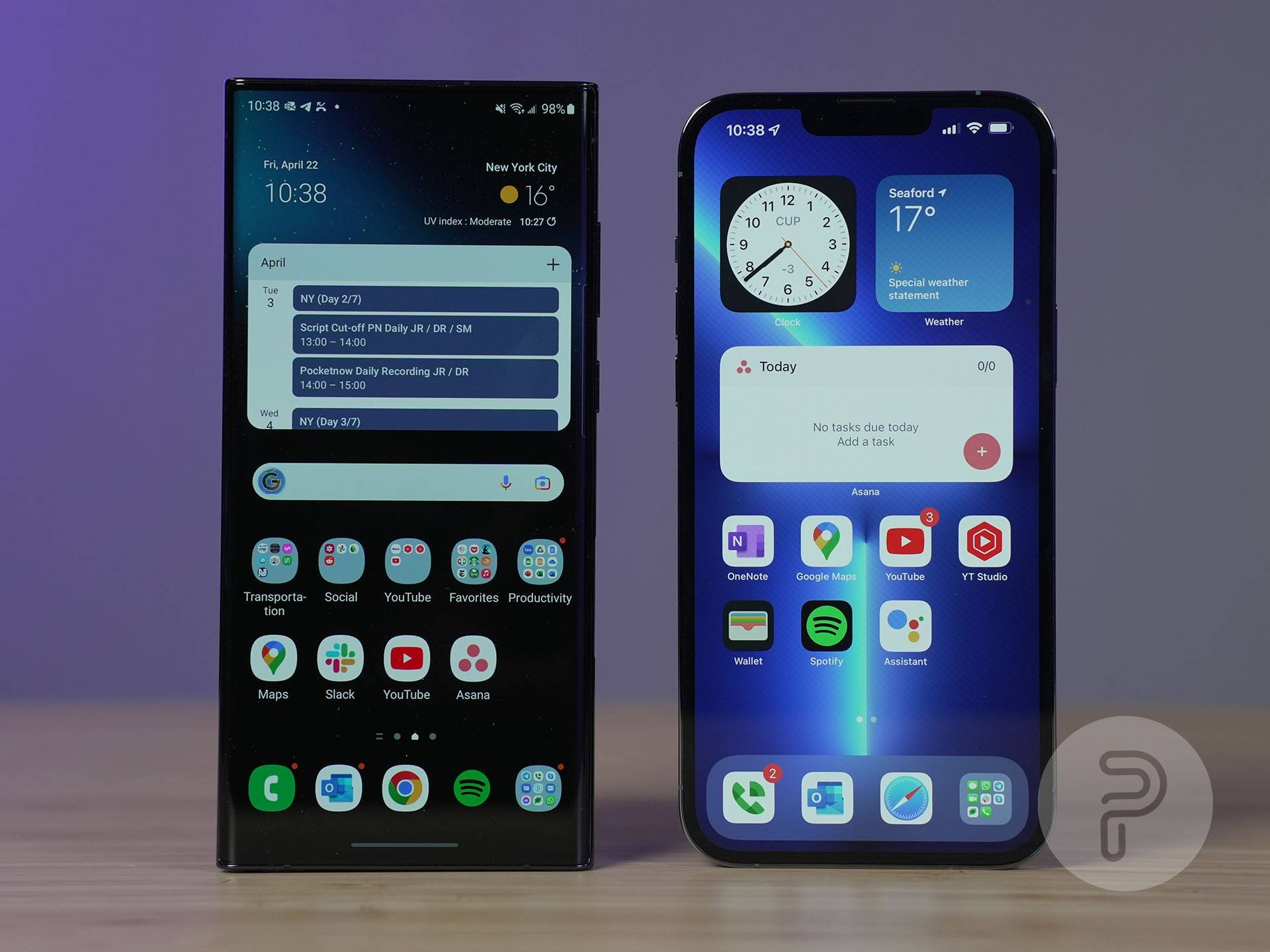 Galaxy S22 Ultra vs iPhone 13 Pro Max