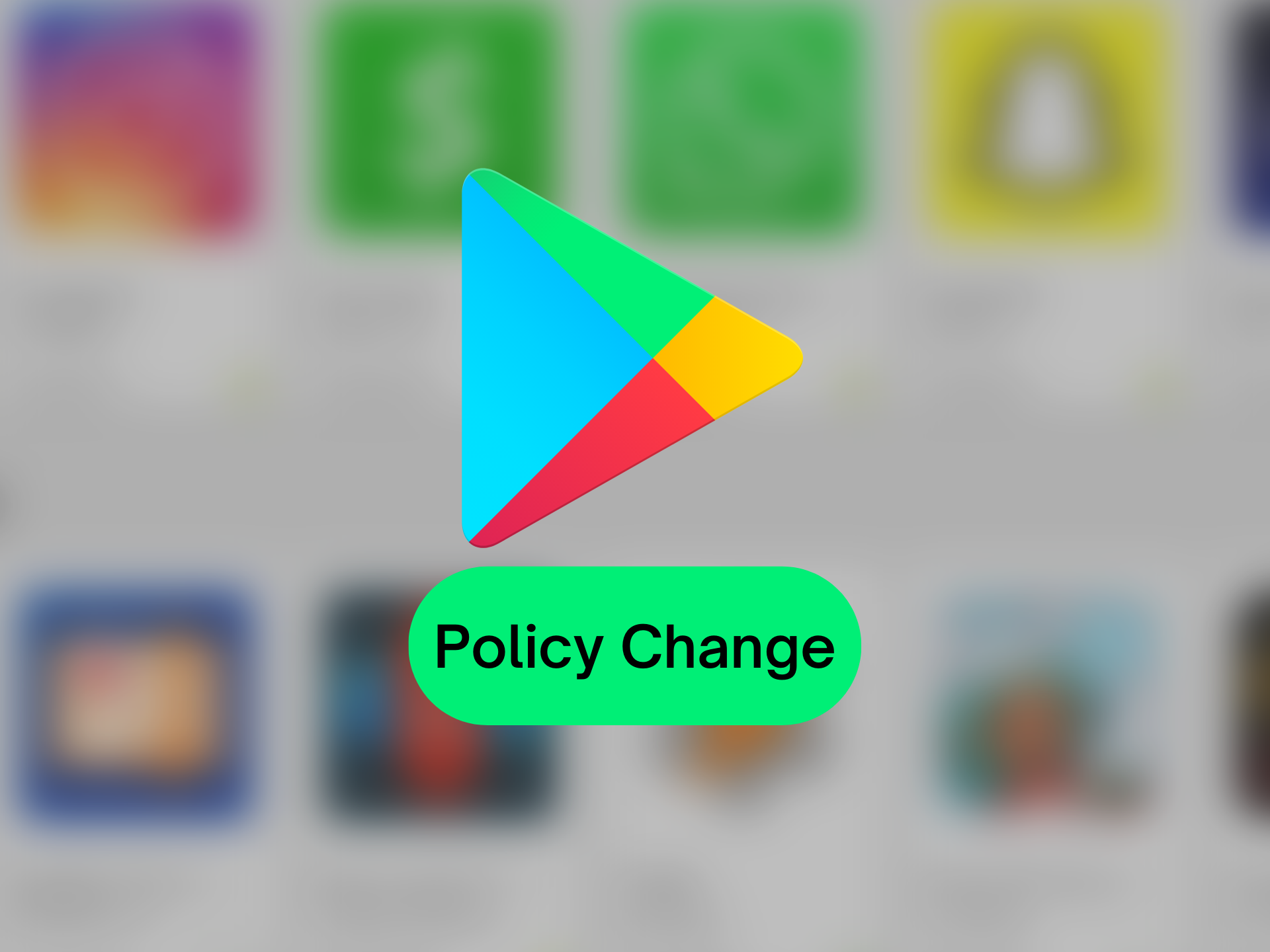 Google Play Store Policy change