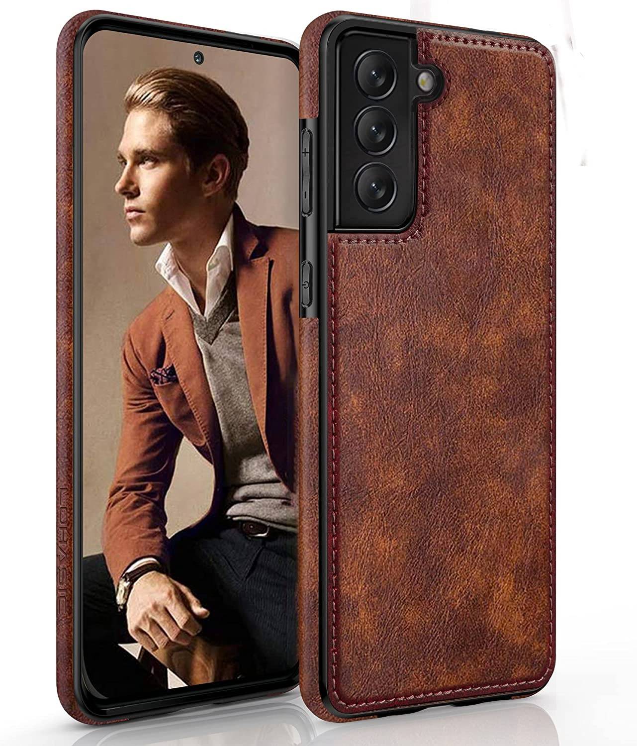 LOHASIC Leather Case for Samsung Galaxy S22 Plus