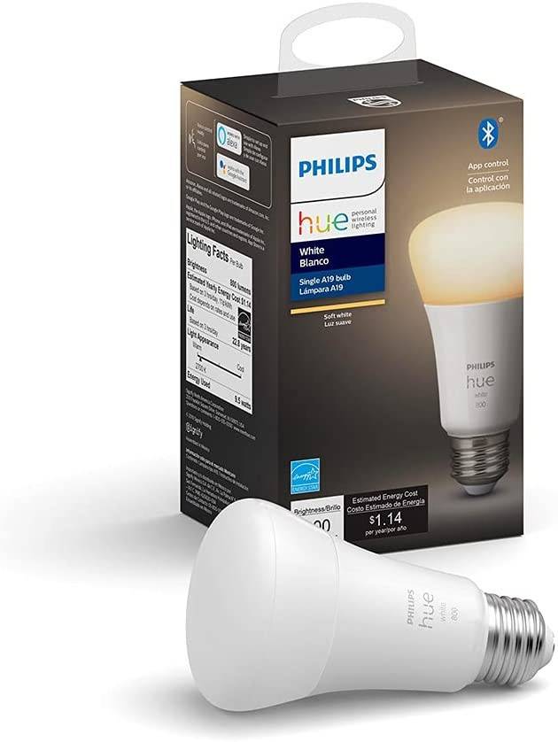 لامپ هوشمند Philips Hue A19 سفید LED