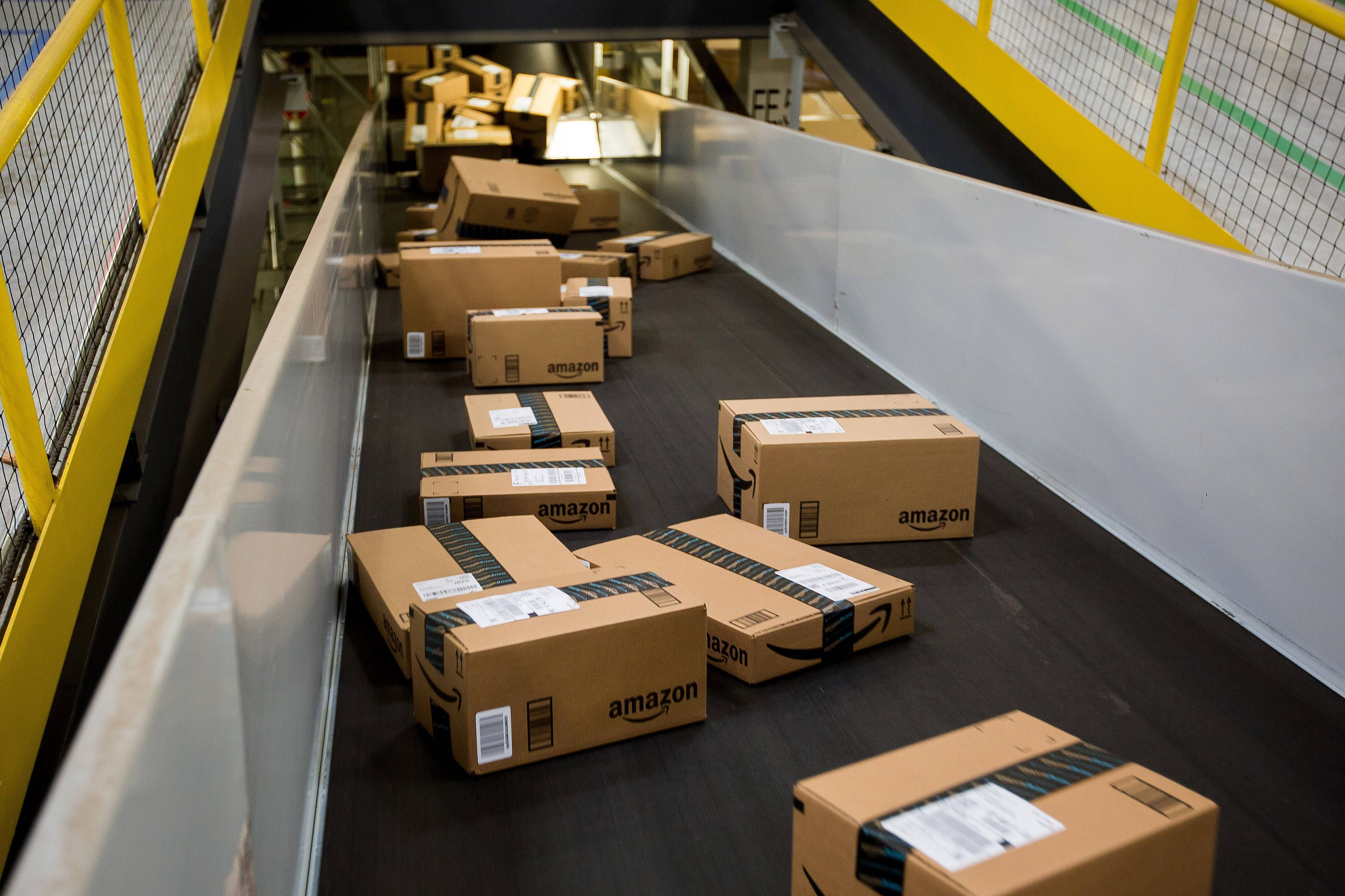 Amazon product boxes